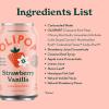imageOLIPOP  Strawberry Vanilla Sparkling Tonic Healthy Soda Prebiotic Soft Drink Aids Digestive Health Contains Prebiotics ampamp 9g of Plant Fiber Caffeine Free Low Calorie Low Sugar 12 oz 4PackStrawberry Vanilla