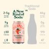 imageOLIPOP  Strawberry Vanilla Sparkling Tonic Healthy Soda Prebiotic Soft Drink Aids Digestive Health Contains Prebiotics ampamp 9g of Plant Fiber Caffeine Free Low Calorie Low Sugar 12 oz 4PackStrawberry Vanilla