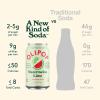 imageOLIPOP  Strawberry Vanilla Sparkling Tonic Healthy Soda Prebiotic Soft Drink Aids Digestive Health Contains Prebiotics ampamp 9g of Plant Fiber Caffeine Free Low Calorie Low Sugar 12 oz 4PackWatermelon Lime