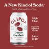 imageOLIPOP Prebiotic Soda Pop Cherry Vanilla A New Kind of Soda Packed with Prebiotics Fiber and Botanicals Gluten Free Vegan GMO Free 12oz 12CansDoctor Goodwin