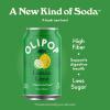 imageOLIPOP Prebiotic Soda Pop Cherry Vanilla A New Kind of Soda Packed with Prebiotics Fiber and Botanicals Gluten Free Vegan GMO Free 12oz 12CansLemon Lime