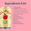 imageOLIPOP Prebiotic Soda Pop Vintage ColaPantry Pack Packed with Prebiotics Fiber and Botanicals Gluten Free Vegan GMO Free 12oz 12CansCrisp Apple
