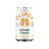imageOLIPOP Prebiotic Soda Pop Vintage ColaPantry Pack Packed with Prebiotics Fiber and Botanicals Gluten Free Vegan GMO Free 12oz 12CansOrange Cream