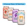 imageOLIPOP Prebiotic Soda Pop Vintage ColaPantry Pack Packed with Prebiotics Fiber and Botanicals Gluten Free Vegan GMO Free 12oz 12CansVariety Favorites