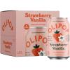 imageOLIPOP Prebiotic Soda Pop Strawberry Vanilla Prebiotics Botanicals Plant Fiber 12 fl oz 4 Cans
