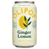 imageOlipop Vintage Cola Soda 12 Fl Oz CanGinger Lemon