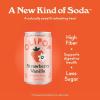 imageOLIPOP Prebiotic Soda Pop Strawberry Vanilla Pantry Pack Packed with Prebiotics Fiber and Botanicals Gluten Free Vegan GMO Free 75oz 6CansStrawberry Vanilla