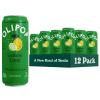 imageOLIPOP Prebiotic Soda Pop Classic Root Beer Pantry Pack Packed with Prebiotics Fiber and Botanicals Gluten Free Vegan GMO Free 12oz Skinny 12CansLemon Lime